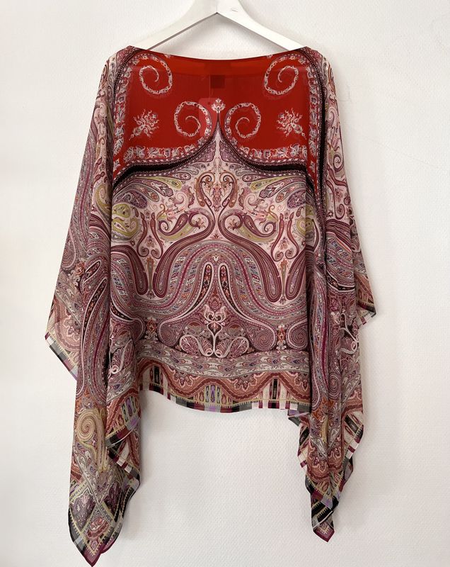 102158 - Etro Silkeponcho