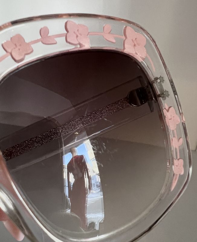 101901 - GUCCI blomster solbriller 