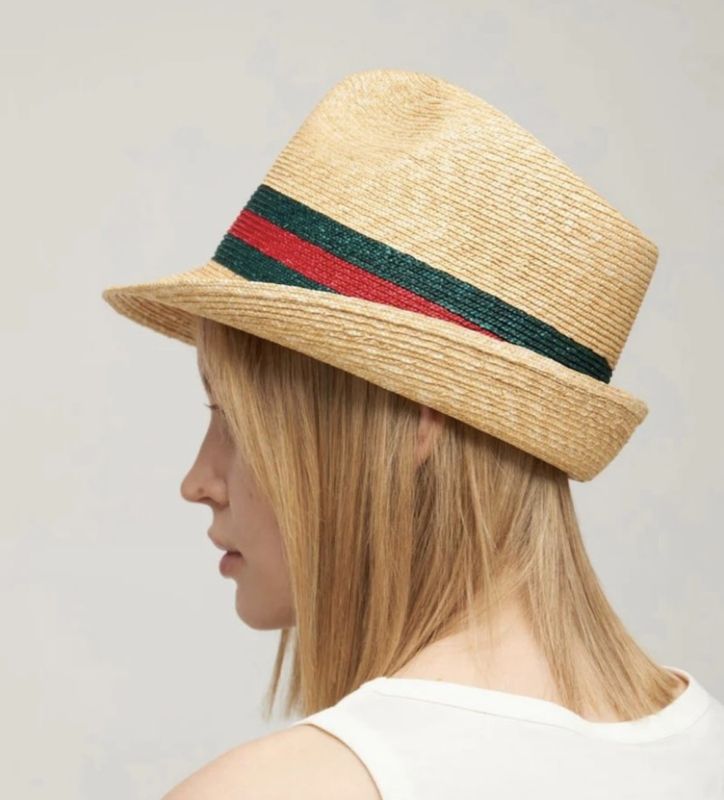 101800 - GUCCI Abaca stråhatt