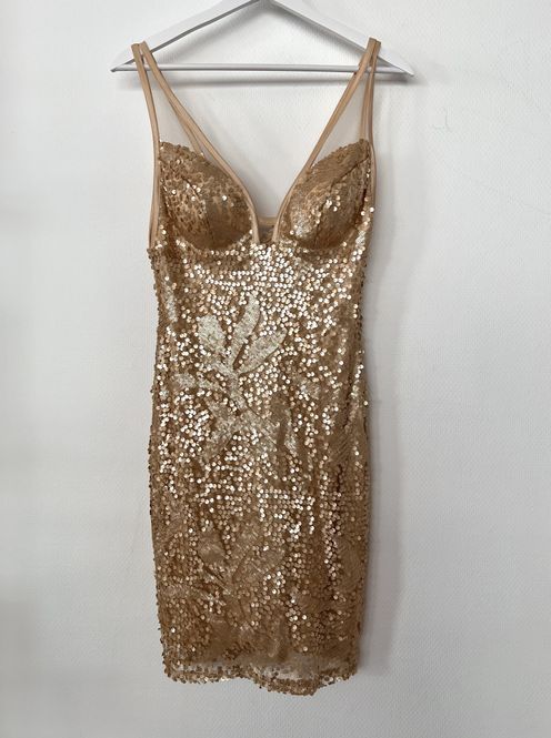 Hovedbilde 102453 - Faviana Glanour Gold Sequin Dress 