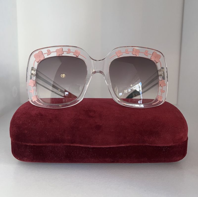 101901 - GUCCI blomster solbriller 